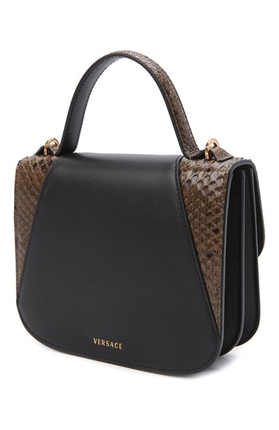 Сумка virtus из кожи питона VERSACE, арт. DBFH211/1A00829/PBIV, фото 3