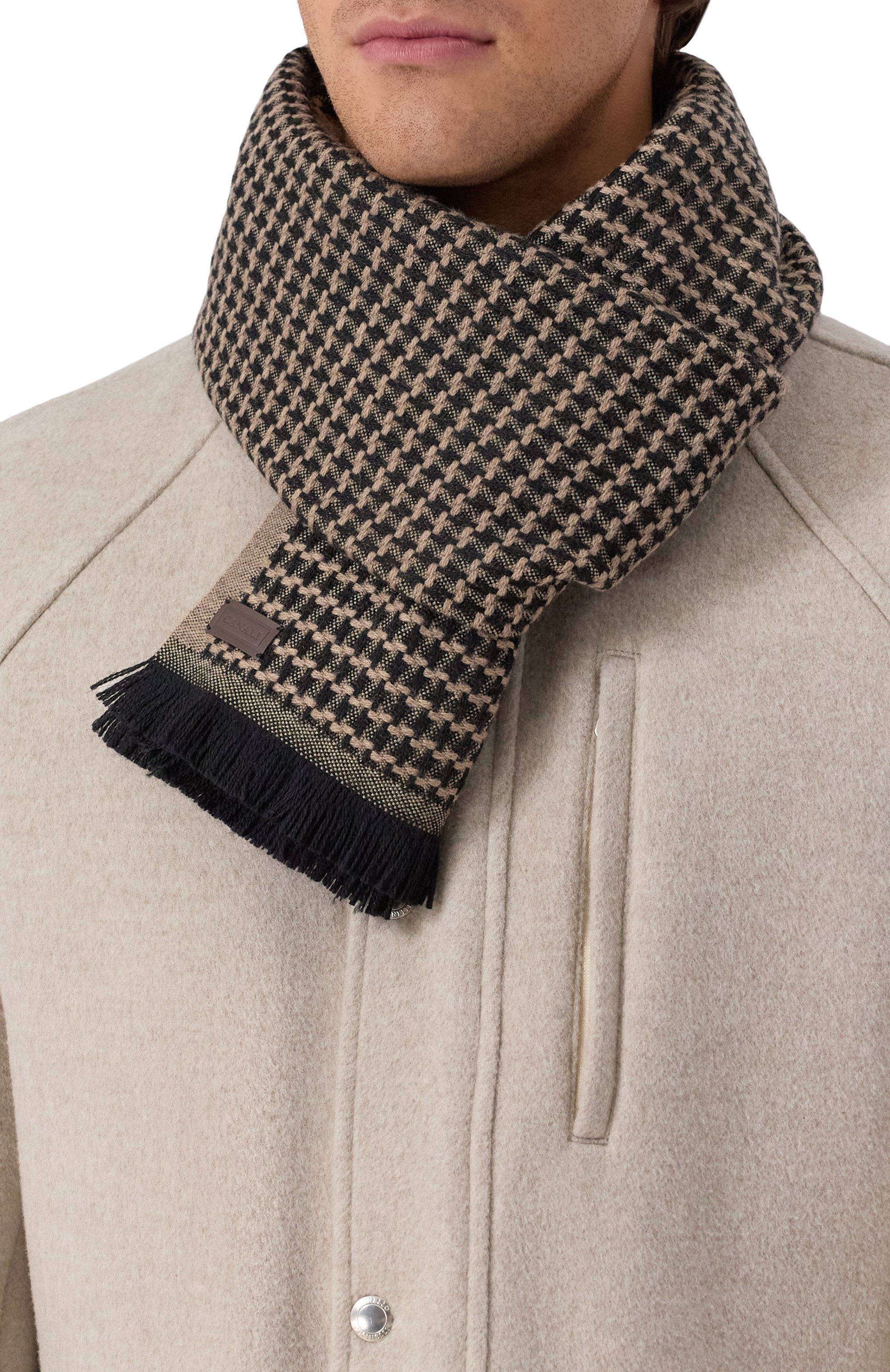 Шерстяной шарф CANALI, арт. 06/TF00315, фото 2