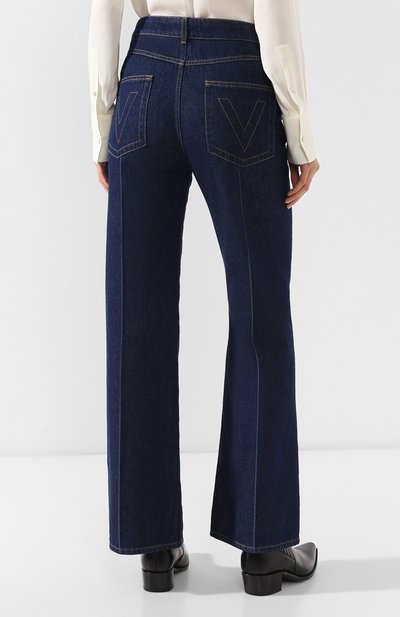 Джинсы со стрелками VALENTINO, арт. RB3DD08A4BD, фото 4