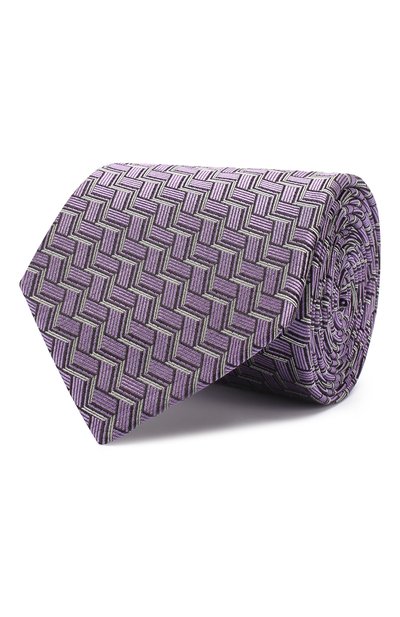 Мужской шелковый галстук LANVIN, арт. 2571/TIE