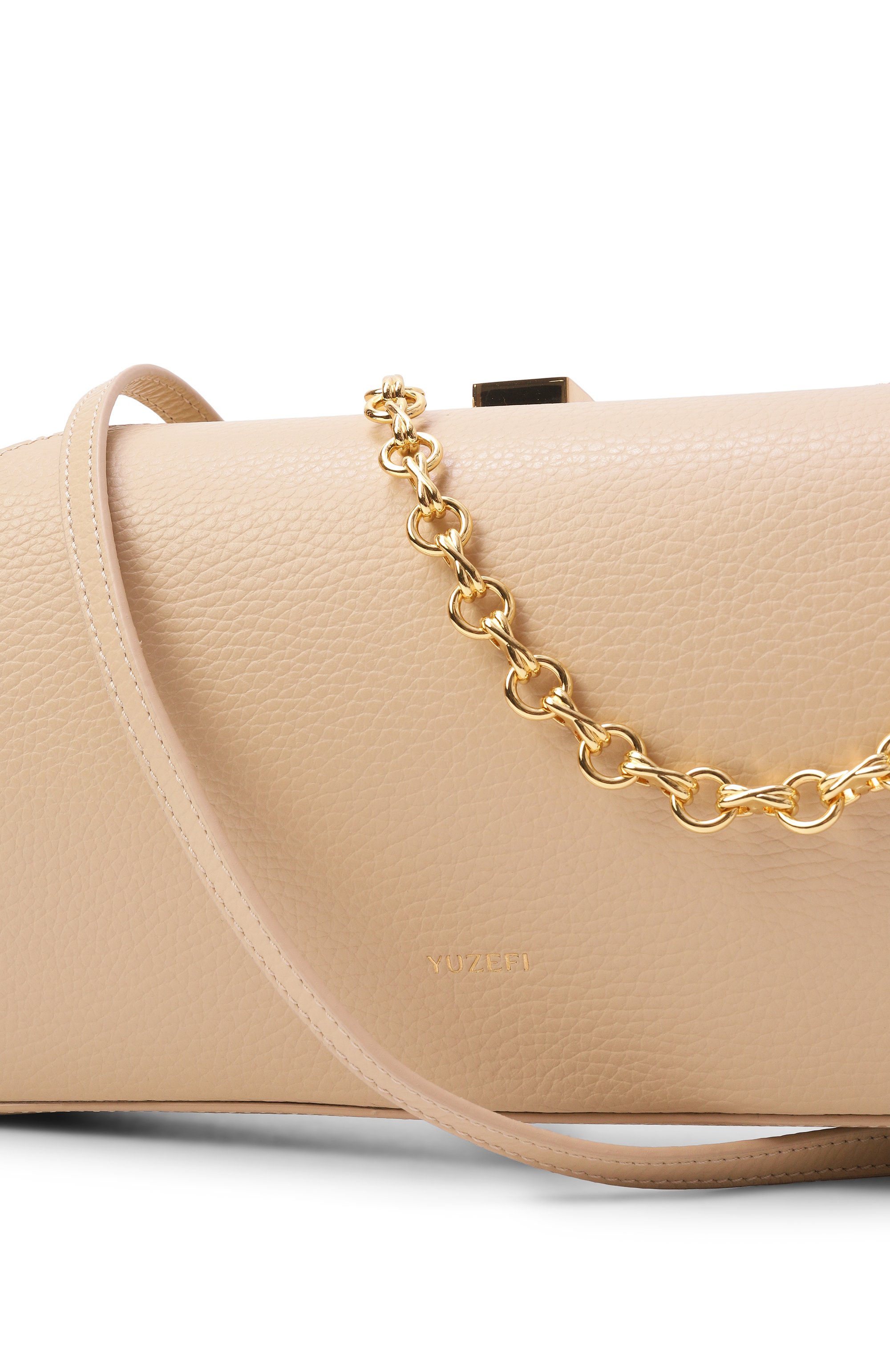 Сумка oyster clutch YUZEFI, арт. 0YSTER CLUTCH/PEBBLE GRAIN LEATHER, фото 6