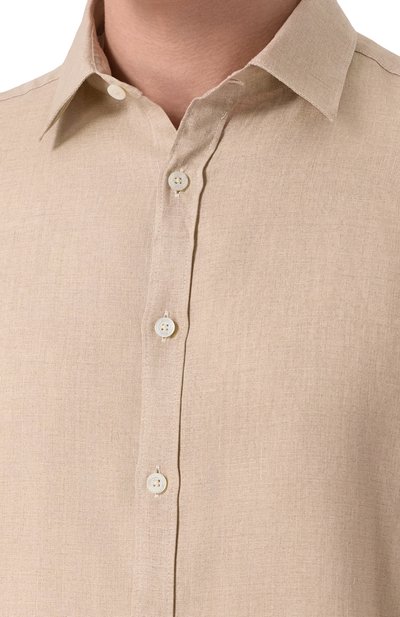 Льняная рубашка CANALI, арт. CSL7077/GL03099, фото 5