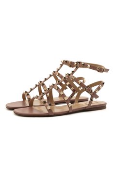 Кожаные сандалии rockstud VALENTINO, арт. VW0S0A05/V0D, фото 1