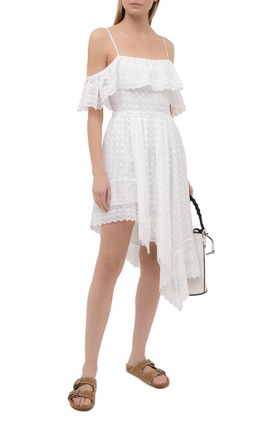 Хлопковое платье ISABEL MARANT ETOILE, арт. R01864-21P032E/TIM0RIA, фото 2