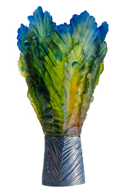 Ваза fleur de paon exotique magnum DAUM, арт. 05724-2