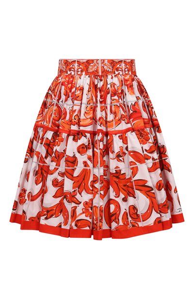 Женская хлопковая юбка DOLCE & GABBANA, арт. F4CB1T/GDDRL