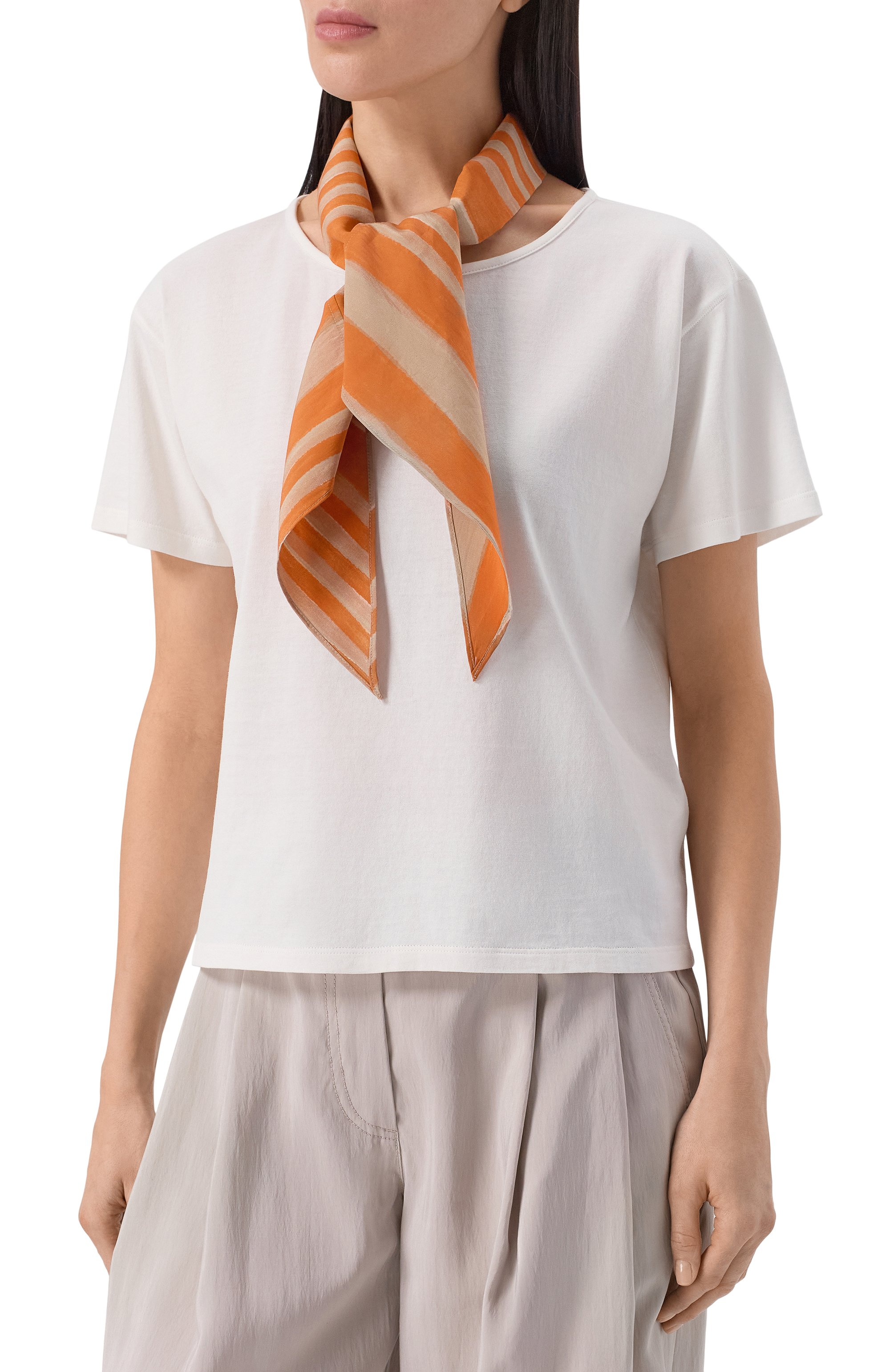 Хлопковая футболка GIORGIO ARMANI, арт. GW003174/AF24867, фото 3