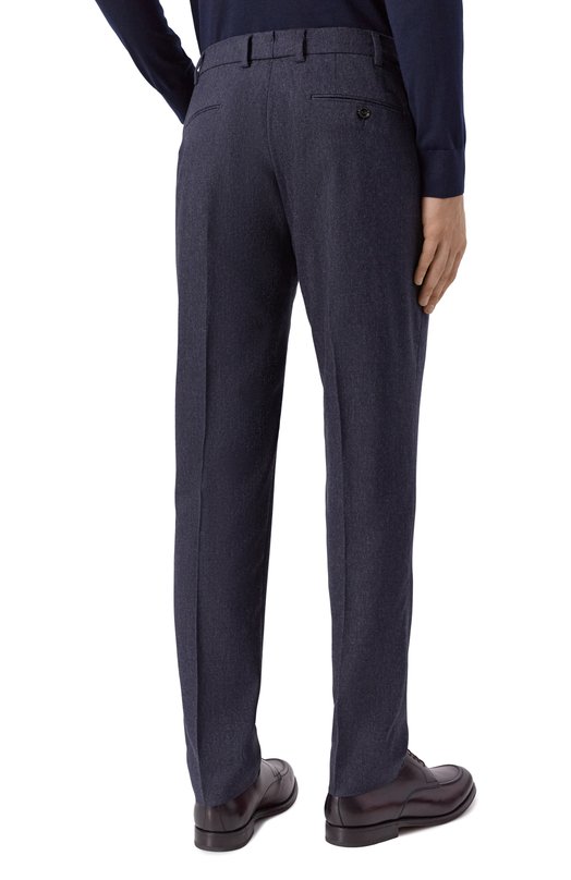 Шерстяные брюки Berwich GL0BE/FA1224X Синий  GL0BE/FA1224X Фото 4