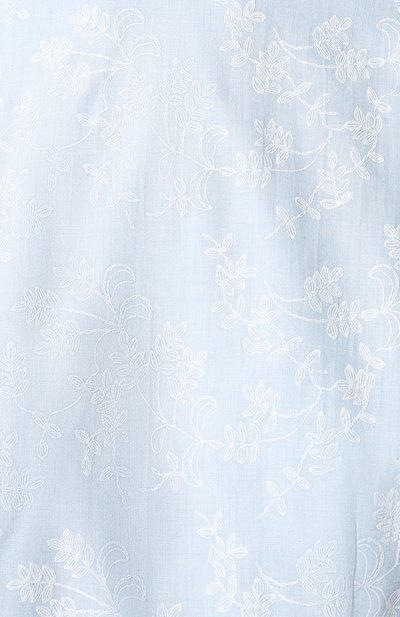 Хлопковое платье MASTERPEACE голубого цвета по цене 32630 руб., арт. MP-RESORT20-34, фото 5 Хлопковое платье MASTERPEACE, арт. MP-RESORT20-34, фото 5