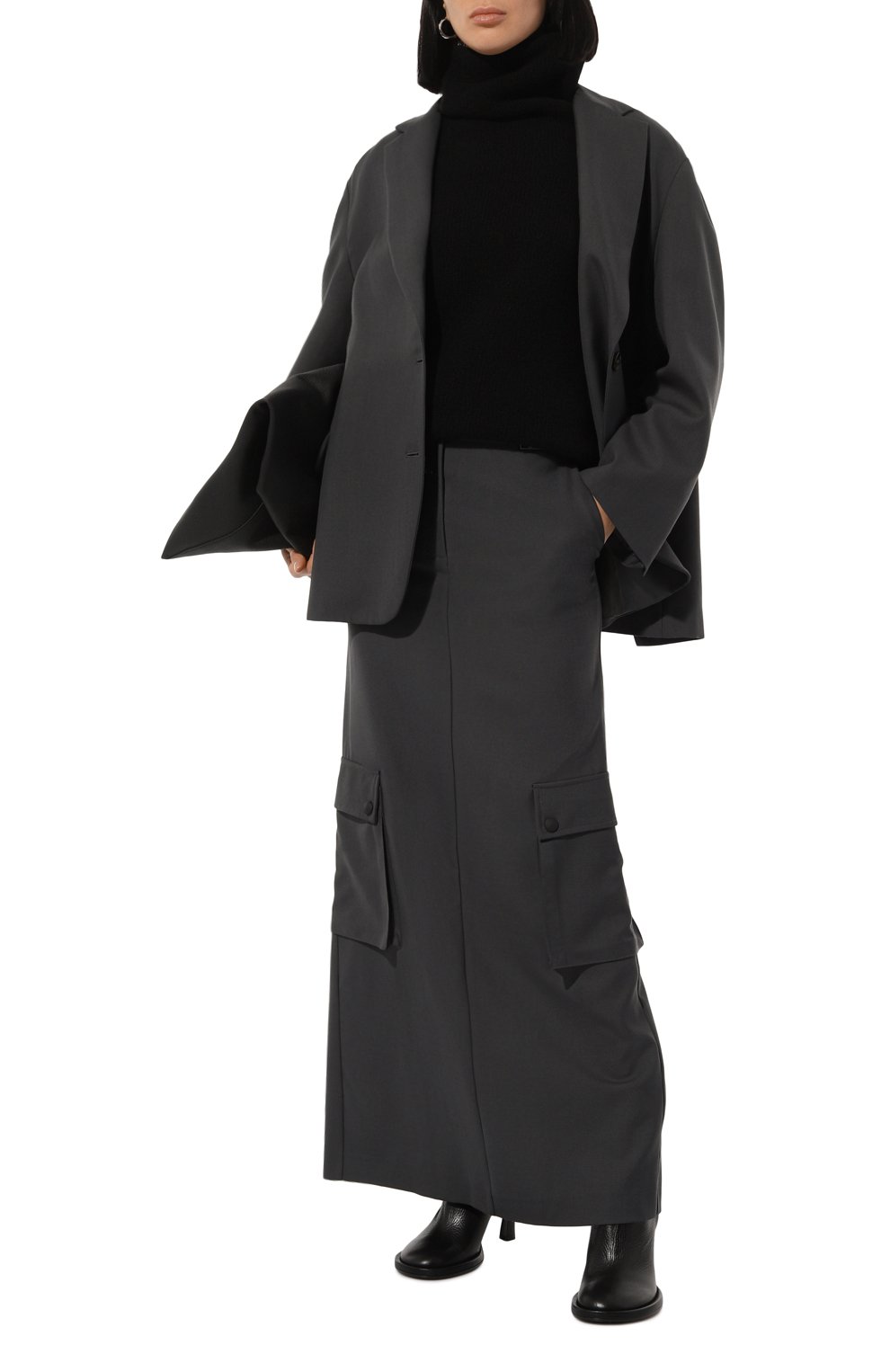 Шерстяная юбка ERIKA CAVALLINI, арт. E4WH20, фото 2