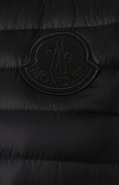 Пуховый жилет azur MONCLER черного цвета по цене 57400 руб., арт. F1-093-1A103-00-C0355, фото 5 Пуховый жилет azur MONCLER, арт. F1-093-1A103-00-C0355, фото 5