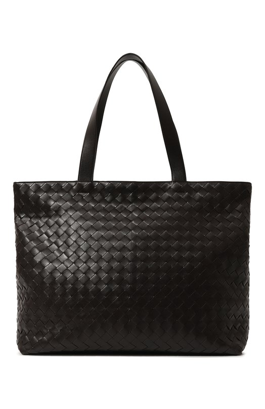 Сумка-тоут Zipped large Bottega Veneta 786666/V2HL1 Коричневый 786666/V2HL1