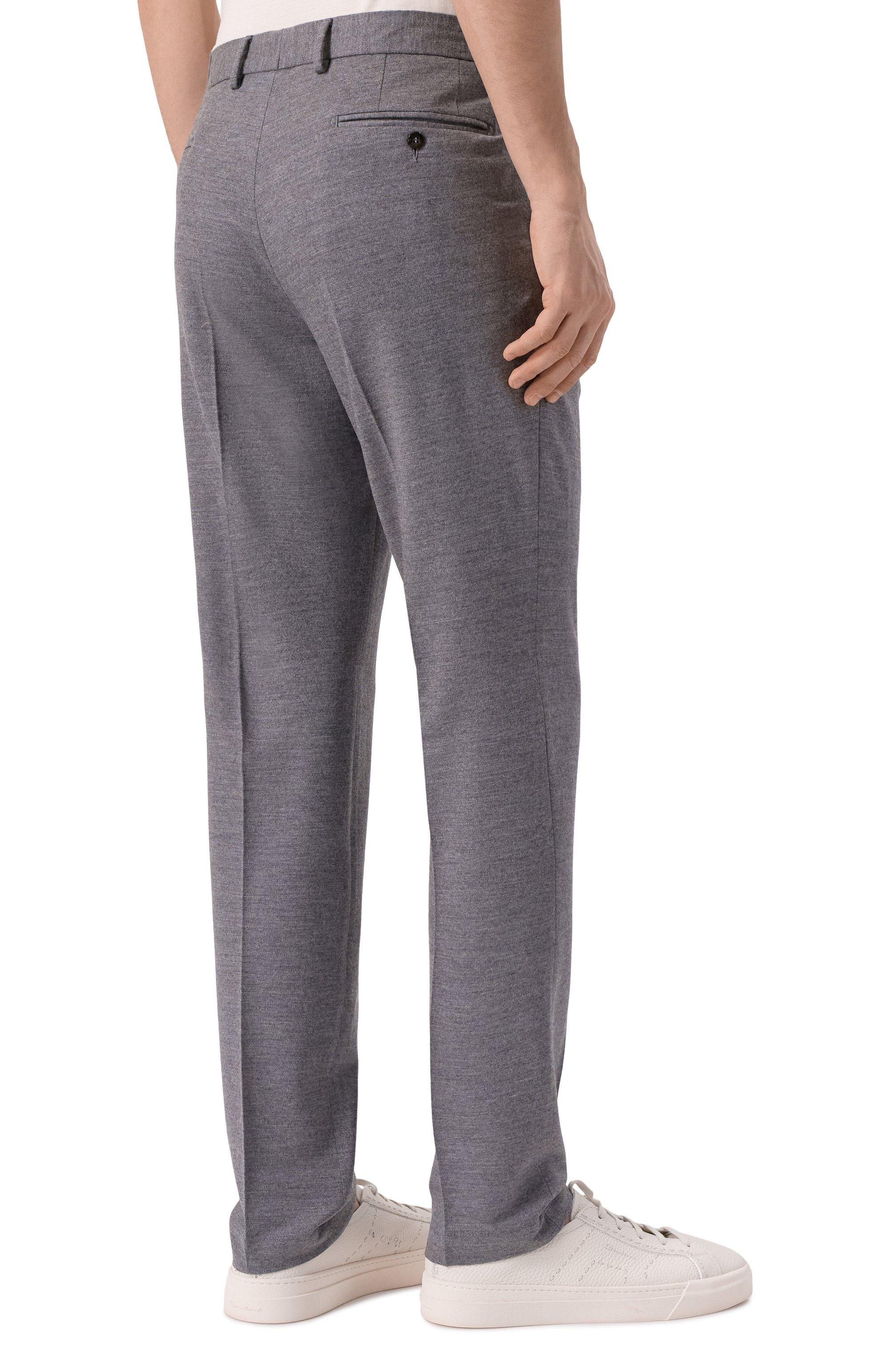 Шерстяные брюки L.B.M. 1911, арт. 8125/55710, фото 4