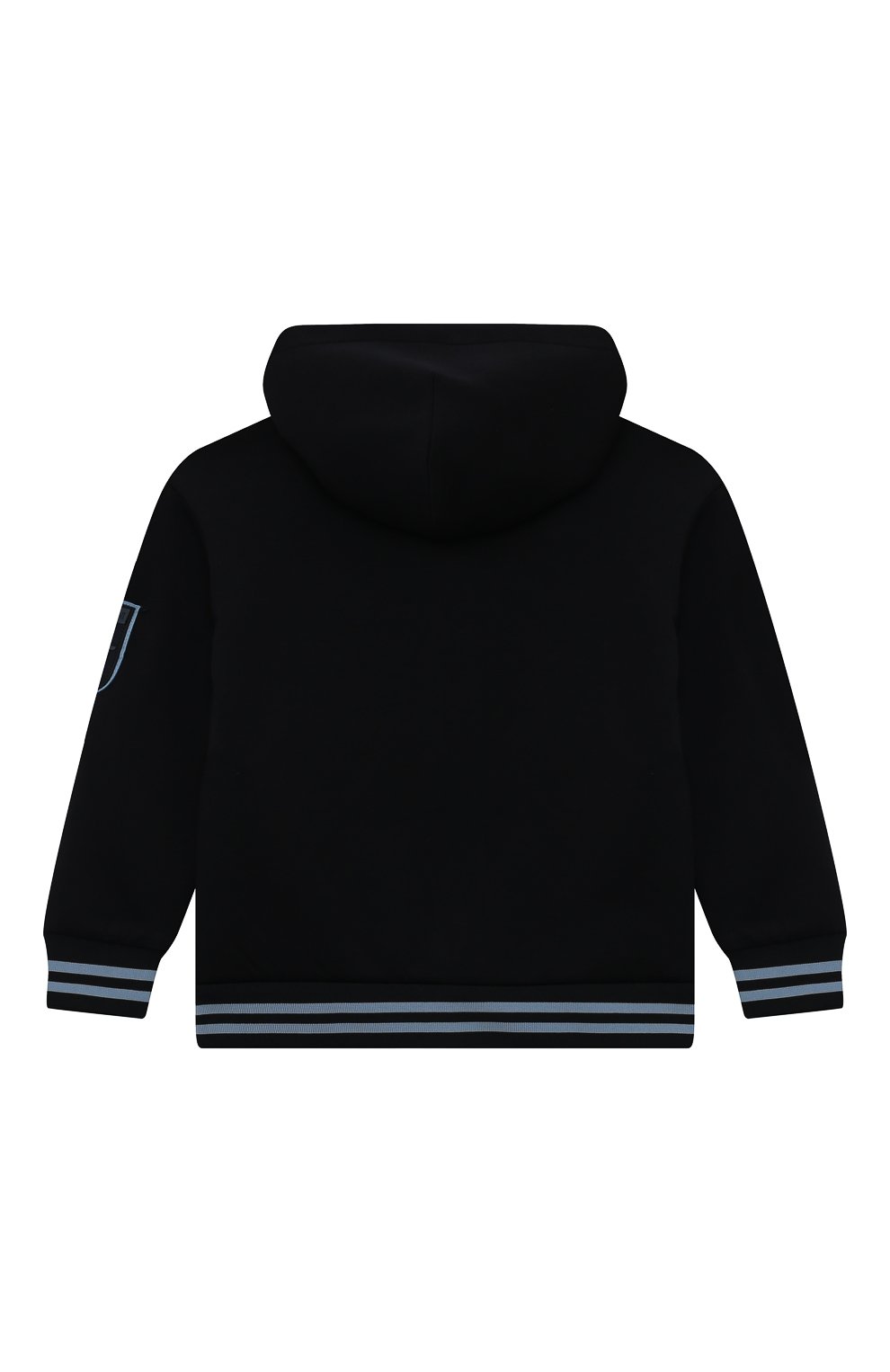 Хлопковая толстовка EMPORIO ARMANI темно-синего цвета по цене 21750 руб., арт. 6L4M66/1JHSZ, фото 2 Хлопковая толстовка EMPORIO ARMANI, арт. 6L4M66/1JHSZ, фото 2