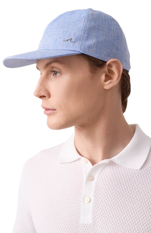 Льняная бейсболка Paul&Shark 25417102 Голубой  25417102 Фото 2