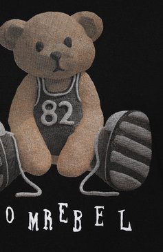 Женская хлопковая футболка DOMREBEL черного цвета, арт. GAMETIME/T-SHIRT | Фото 5 (Драгоценные камни: Проставлено; Длина (для топов): Стандартные; Материал сплава: Проставлено; Материал внешний: Хлопок; Рукава: Короткие; Принт: С принтом; Стили: Гранж)