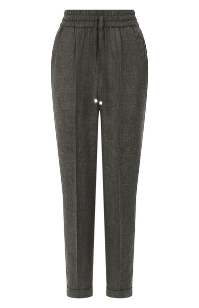 Женские шерстяные брюки KITON, арт. D37102