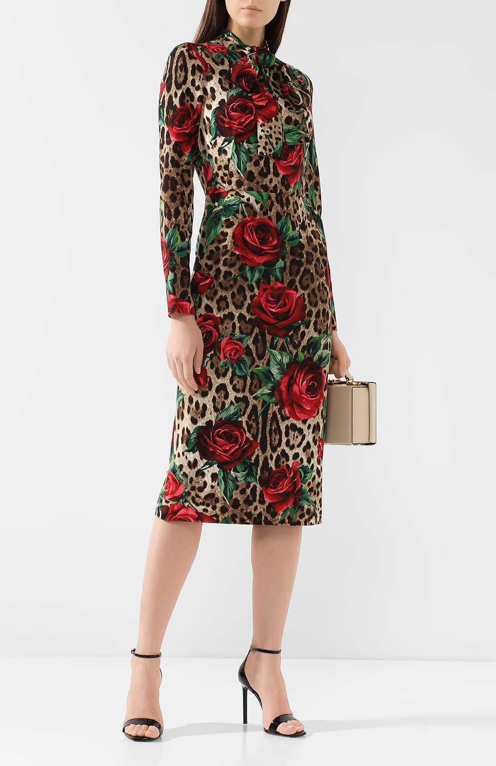 Шелковое платье DOLCE & GABBANA, арт. F6C4CT/FSAXZ, фото 2