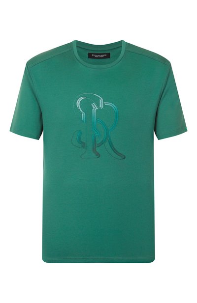 Мужская хлопковая футболка STEFANO RICCI, арт. MNH5204260/LUXT