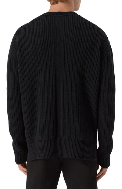 Шерстяной свитер RICK OWENS черного цвета по цене 106000 руб., арт. RU02E1649/KWV, фото 4 Шерстяной свитер RICK OWENS, арт. RU02E1649/KWV, фото 4