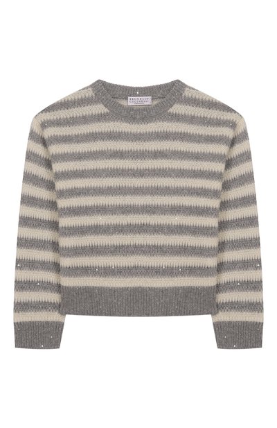 Свитер из кашемира и шерсти BRUNELLO CUCINELLI, арт. BBMM76900B