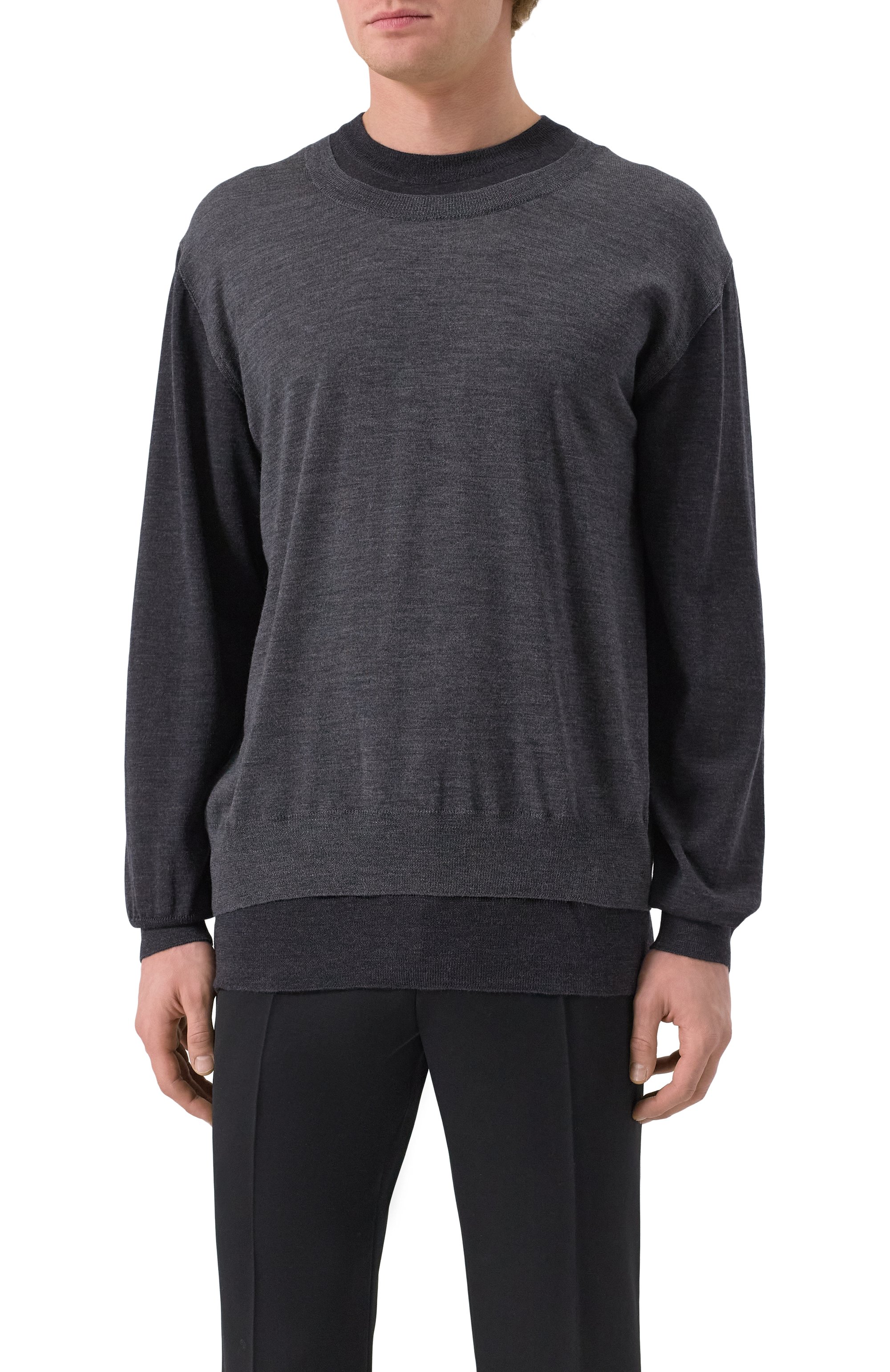 Шерстяной джемпер DOLCE & GABBANA, арт. GXX83Z/JCVWP, фото 3