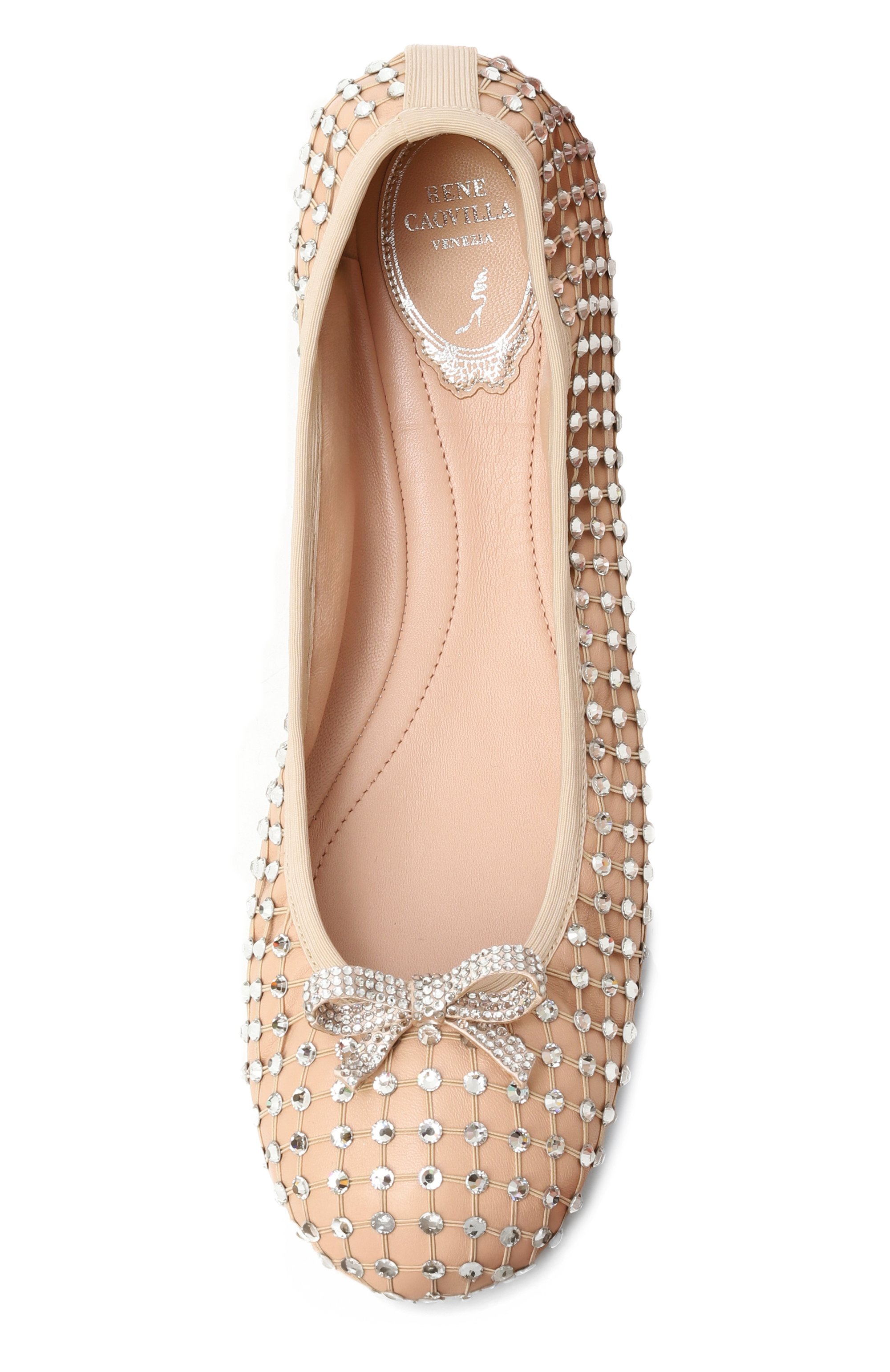 Кожаные балетки galaxia RENE CAOVILLA, арт. C12228-010/NA01, фото 6