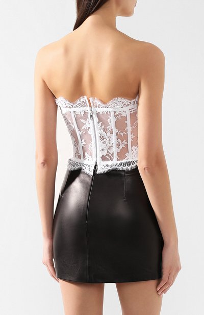 Кружевной топ-бюстье DOLCE & GABBANA, арт. F72X4T/HLMQJ, фото 4