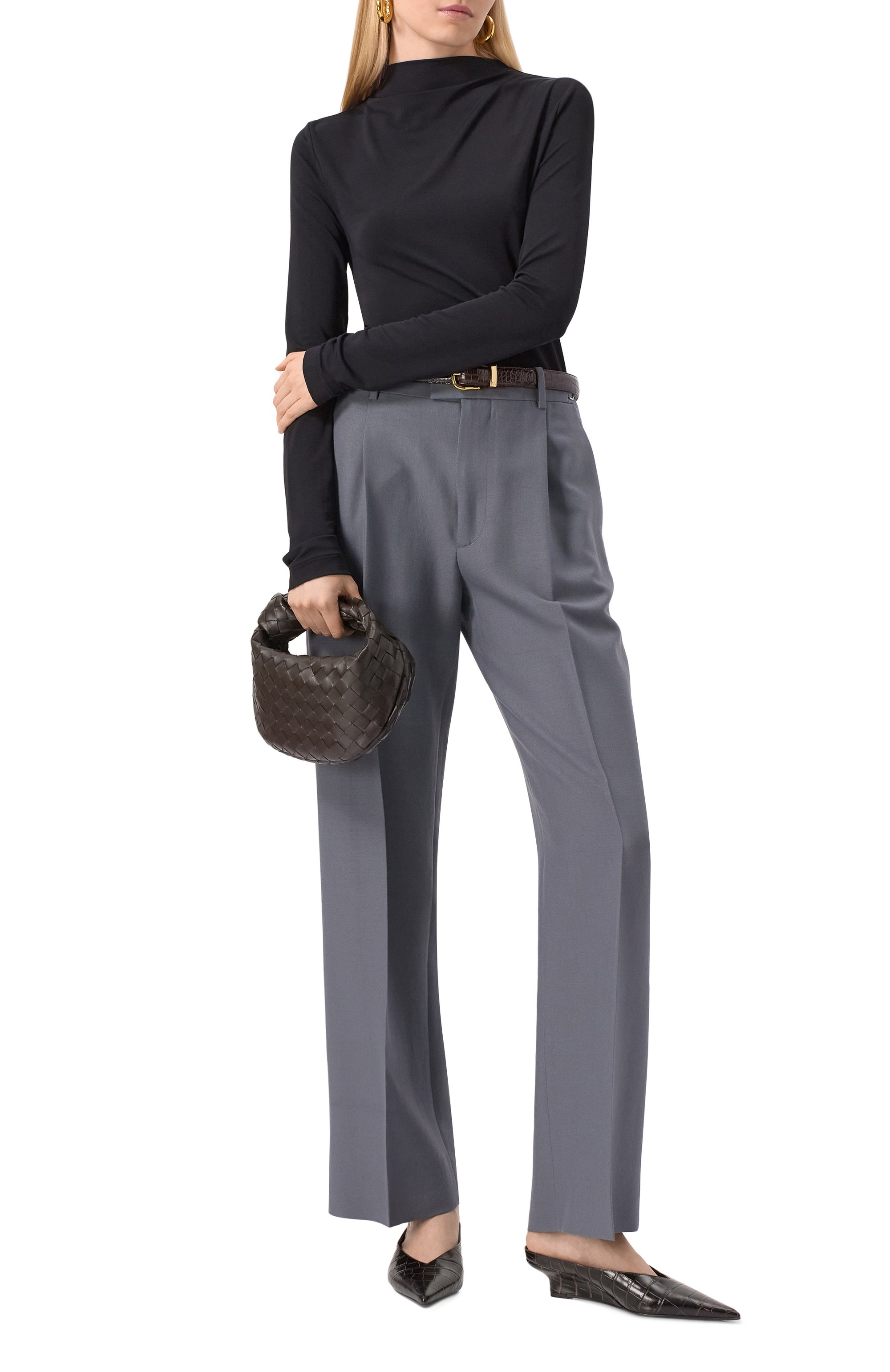 Кожаные мюли TOTEME, арт. 251-WAS0179-LE0076, фото 2