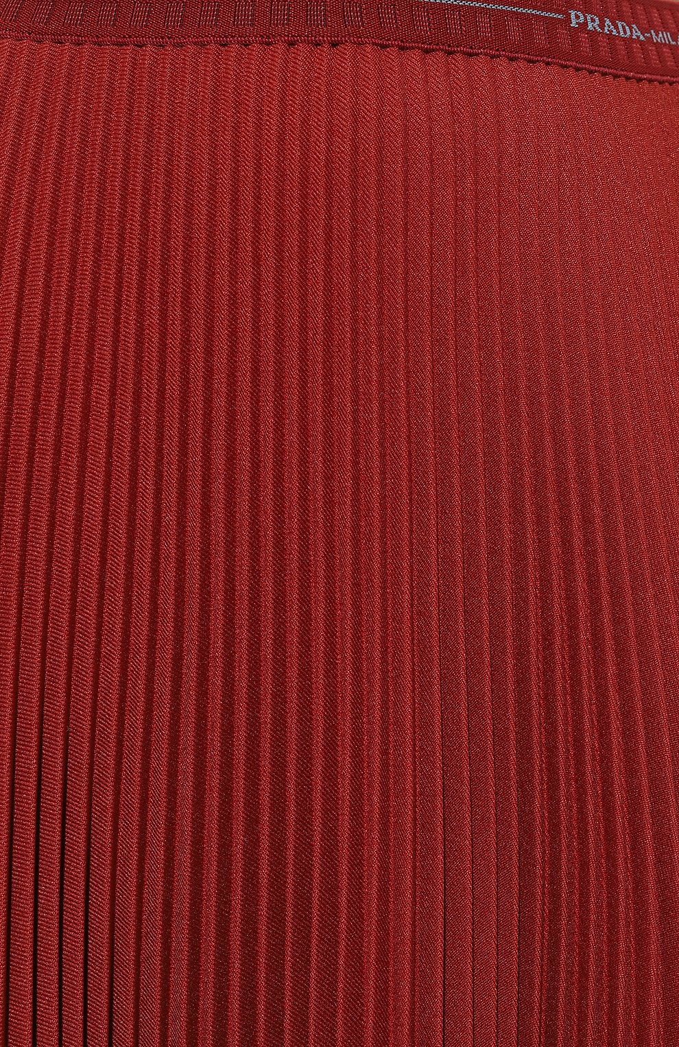 Плиссированная юбка PRADA, арт. P199N-1OES-F0126-182, фото 5