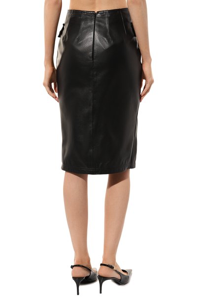 Кожаная юбка BONANNA, арт. ПЮ0003К/Ч, фото 4