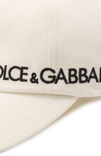 Хлопковая бейсболка DOLCE & GABBANA, арт. LB4H80/G7CG1, фото 3