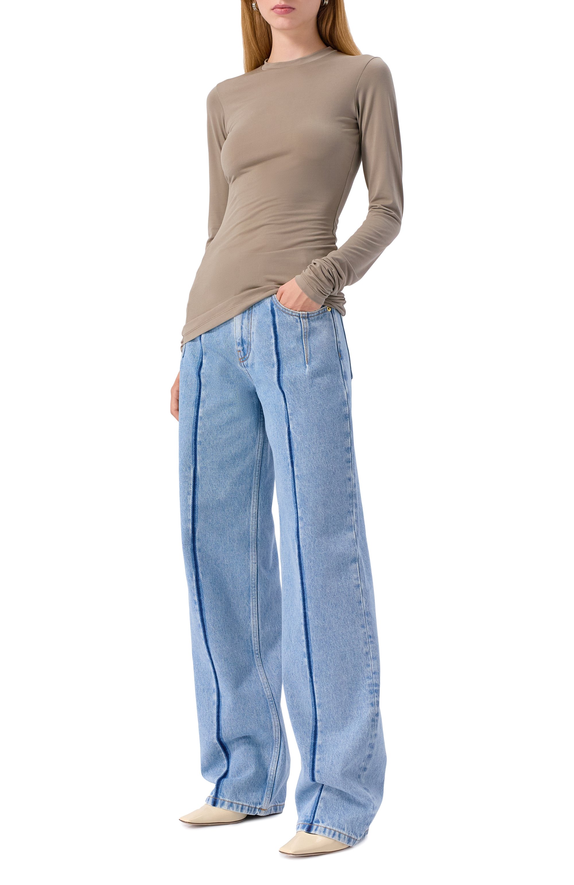 Джинсы lu DARKPARK, арт. WTR66/DBL01W030, фото 2