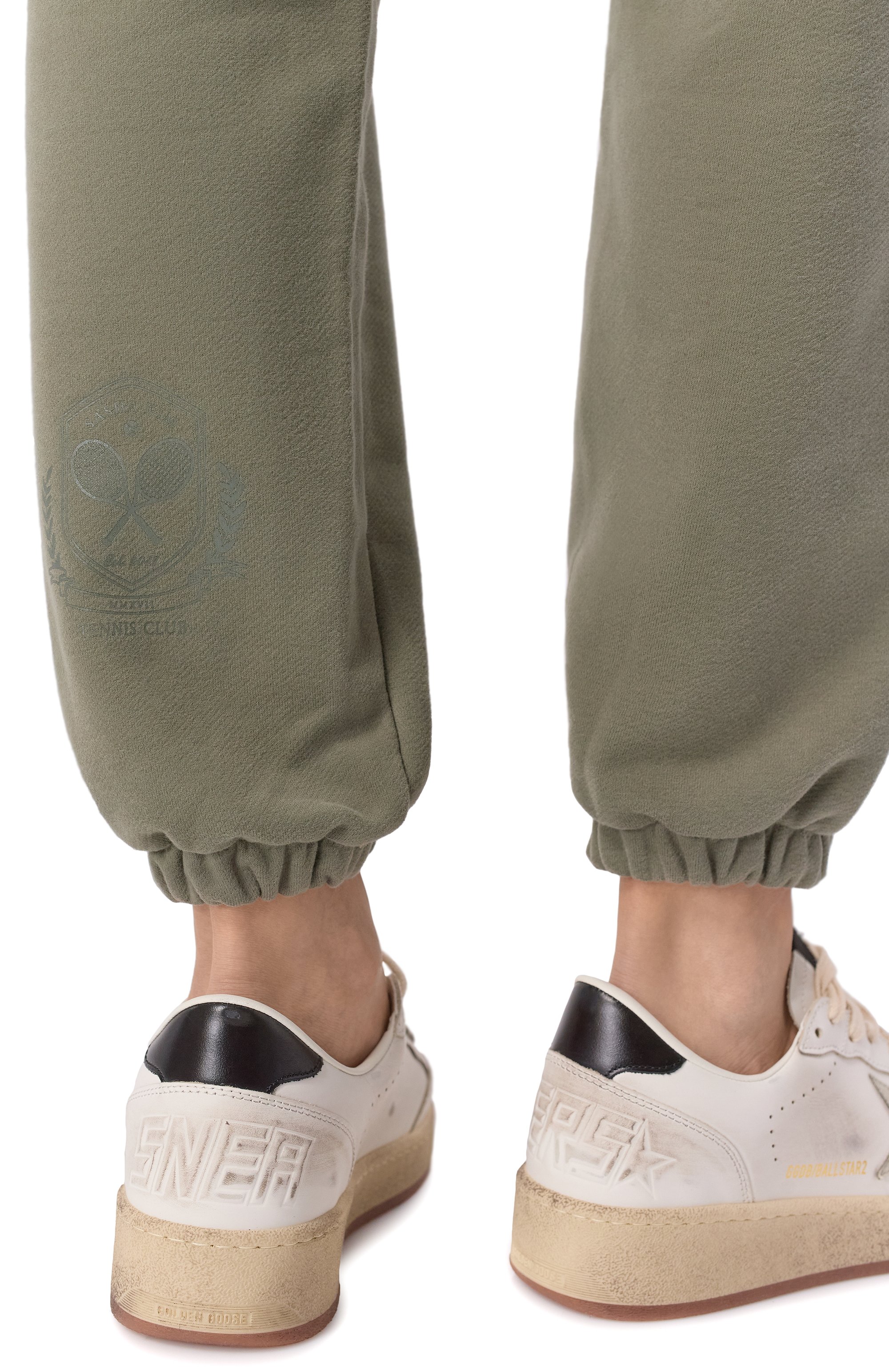 Хлопковый костюм SASHA KIM зеленого цвета по цене 49900 руб., арт. SK-00001832, фото 6 Хлопковый костюм SASHA KIM, арт. SK-00001832, фото 6