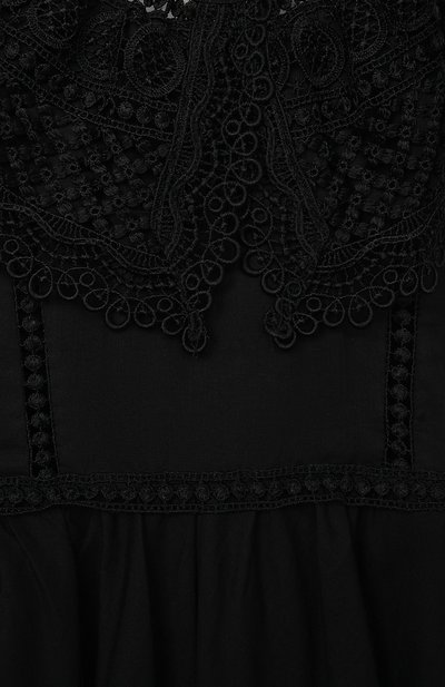 Хлопковое платье CHARO RUIZ IBIZA черного цвета по цене 30800 руб., арт. 9761/4-8, фото 3 Хлопковое платье CHARO RUIZ IBIZA, арт. 9761/4-8, фото 3