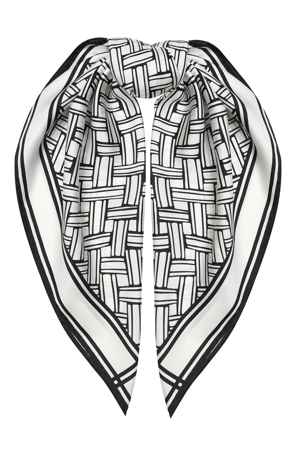 Шелковый платок BOTTEGA VENETA, арт. 574036/3V001, фото 1