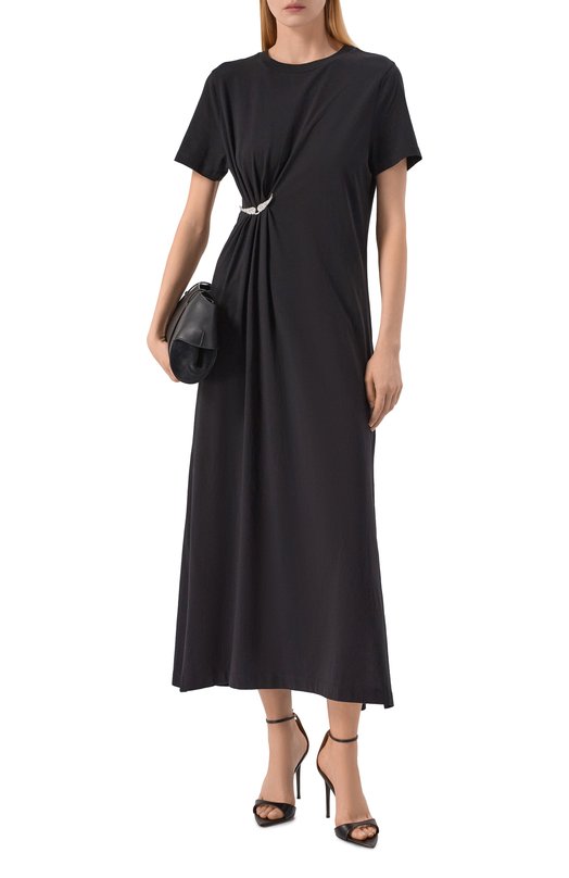 Хлопковое платье Zadig and Voltaire JWDR01133 Чёрный  JWDR01133 Фото 2