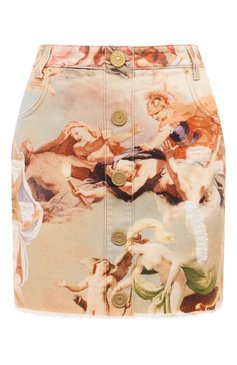 Джинсовая юбка BALMAIN, арт. AF0LB860DD33, фото 1