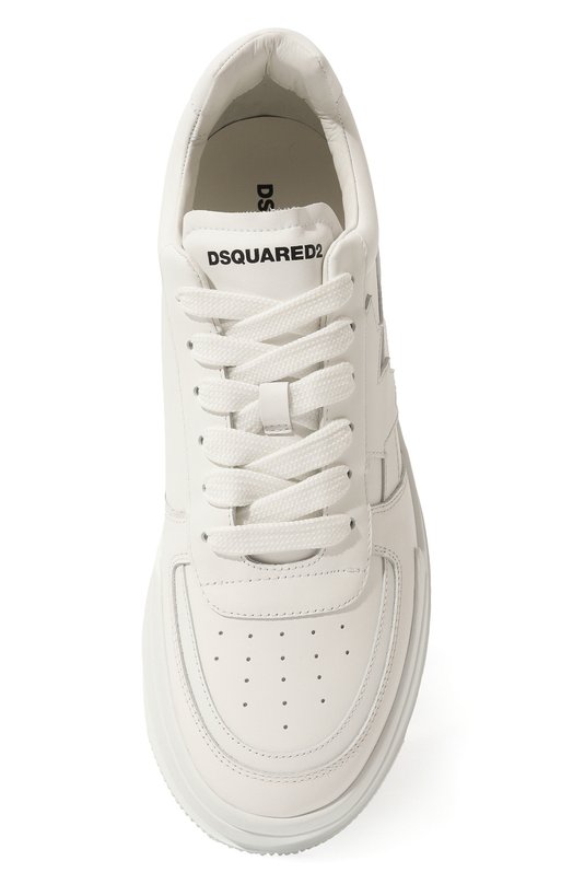 фото Кожаные кеды canadian dsquared2