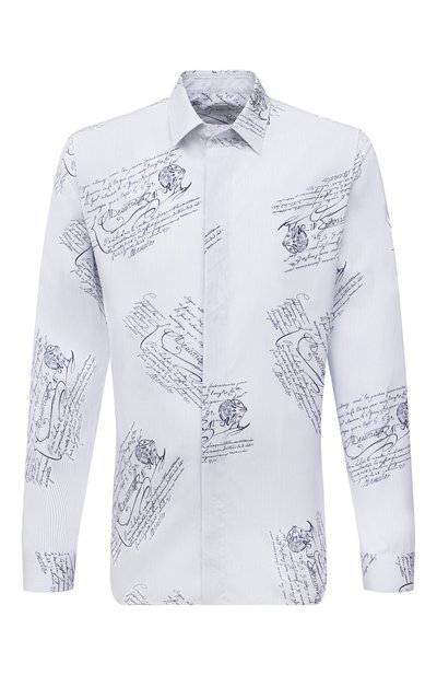 Хлопковая рубашка BERLUTI, арт. R20HTL50-002, фото 1