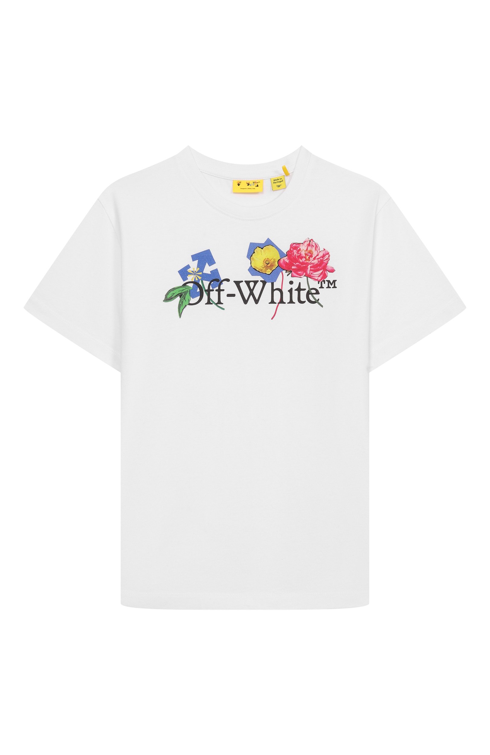 Хлопковая футболка OFF-WHITE, арт. 0GAA001F26JER0061_001, фото 1