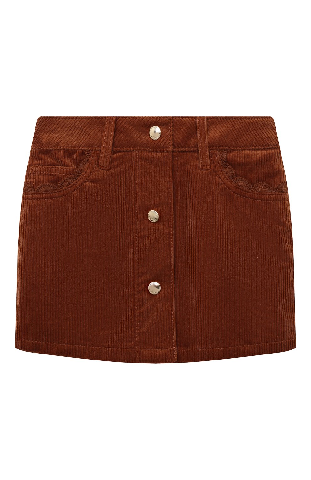 Вельветовая юбка CHLOÉ, арт. C13291/2A-5A, фото 1