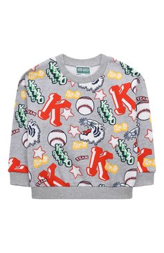 Хлопковый свитшот KENZO, арт. K25846/3Y-5Y, фото 1