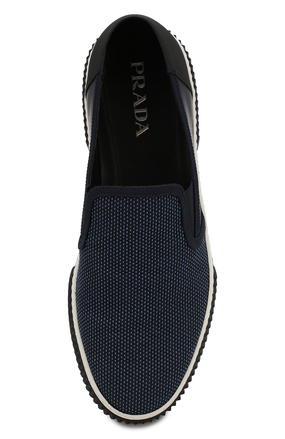 Текстильные слипоны PRADA, арт. 4D3168-1OSJ-F0EKO, фото 5