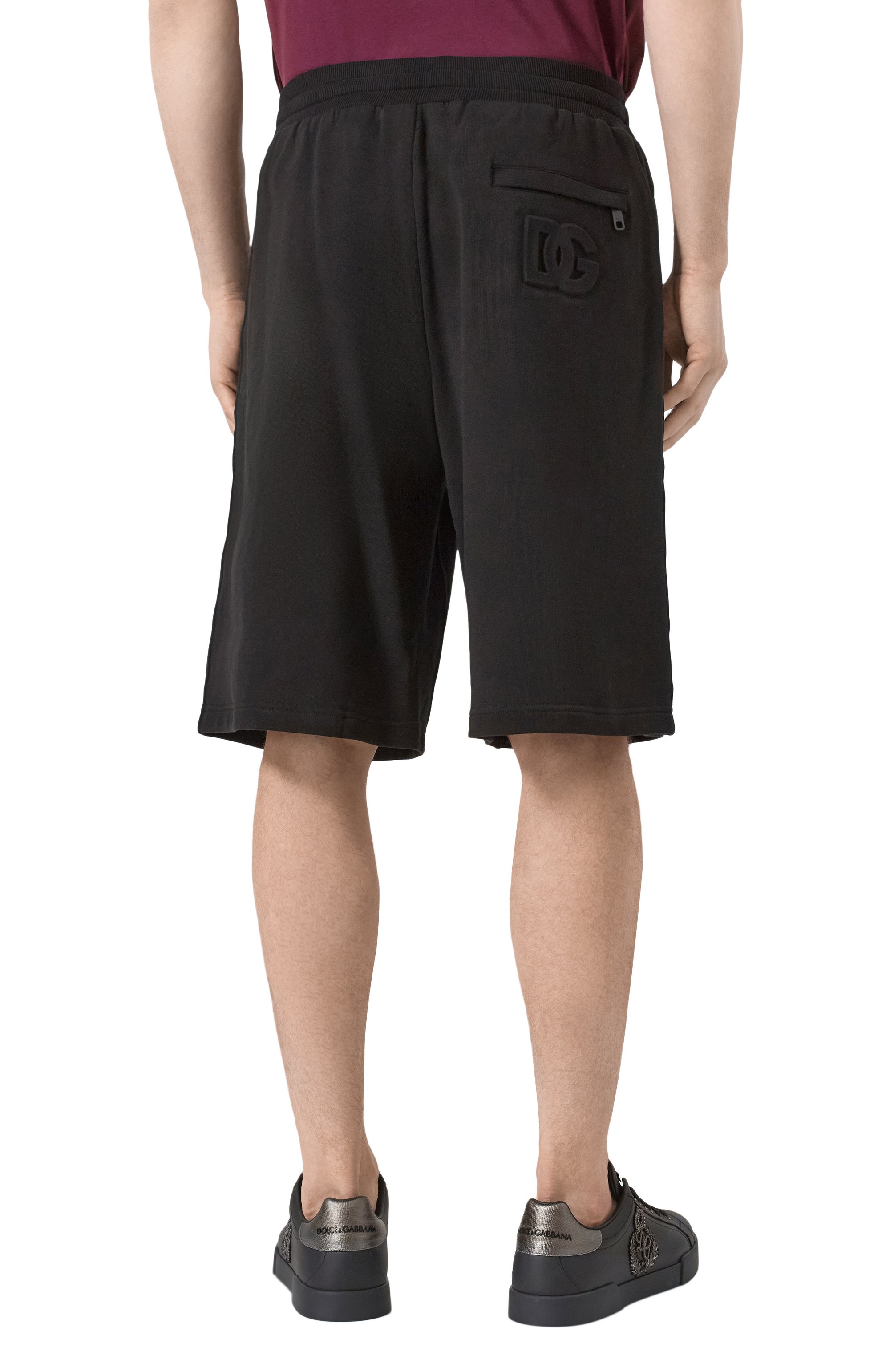 Хлопковые шорты DOLCE & GABBANA, арт. GP08BZ/G702S, фото 4