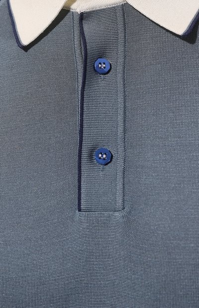 Шелковое поло STEFANO RICCI, арт. K616309P13/F23119, фото 5