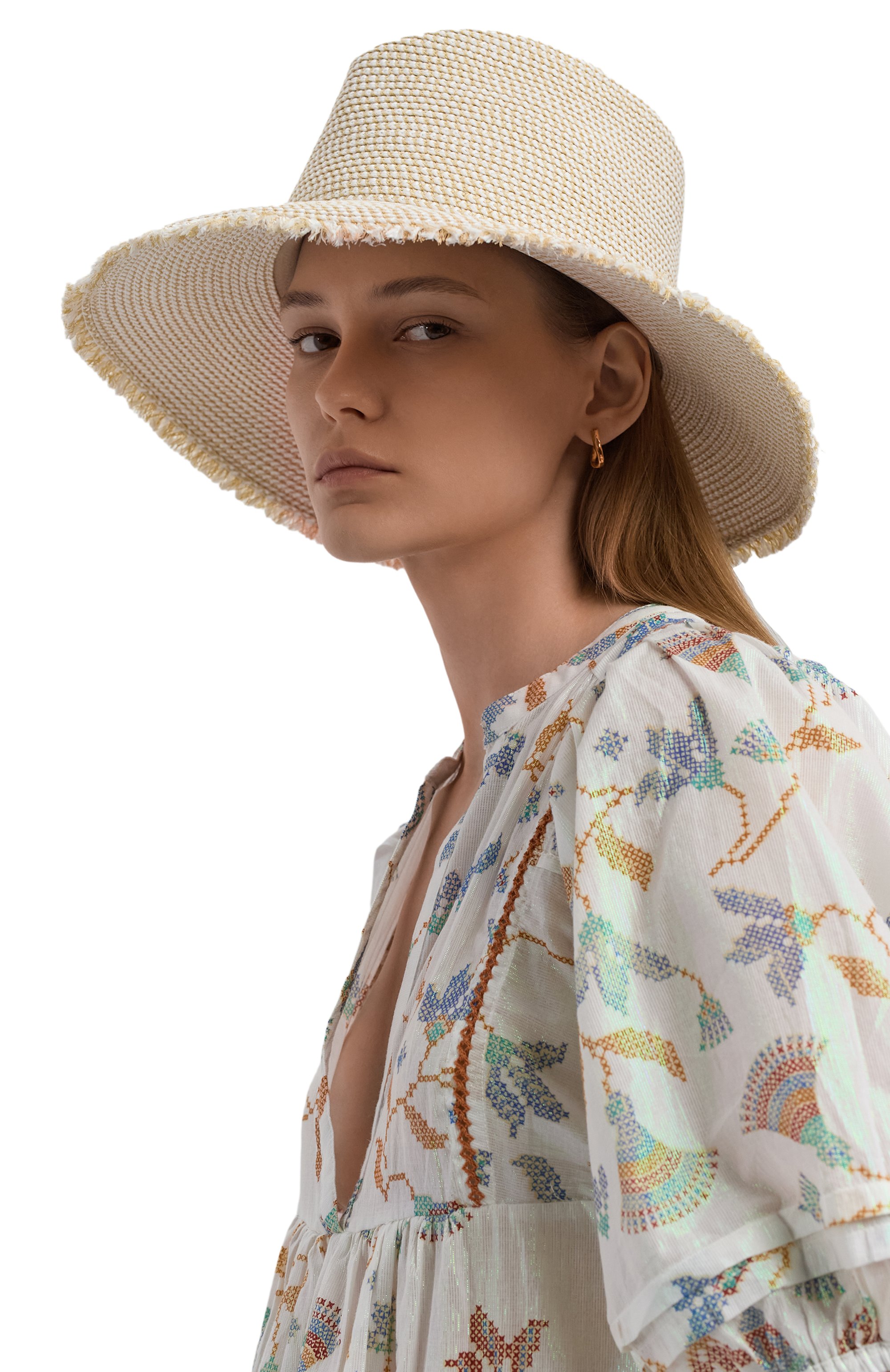 Шляпа a list ERIC JAVITS, арт. 12999/WHITE MIX, фото 2