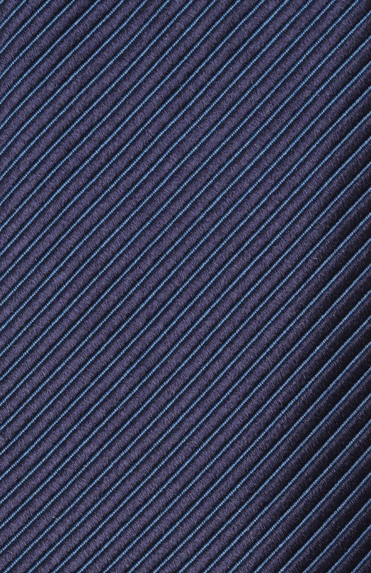 Галстук из шелка и хлопка Giorgio Armani GM000800/TE13673 Синий  GM000800/TE13673 Фото 4