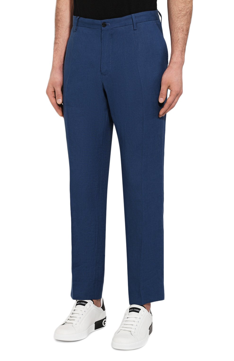 Льняные брюки DOLCE & GABBANA, арт. GY6IET/FU4JB, фото 3