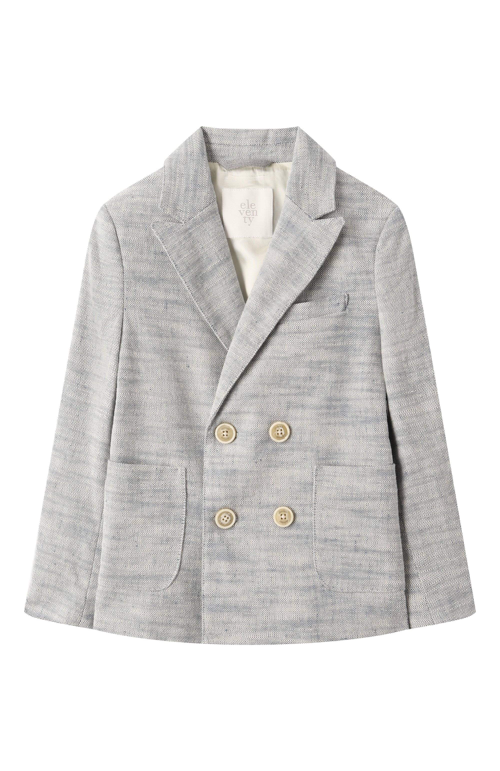 Пиджак из хлопка и льна ELEVENTY, арт. EW2P94/I0266/10-16, фото 1